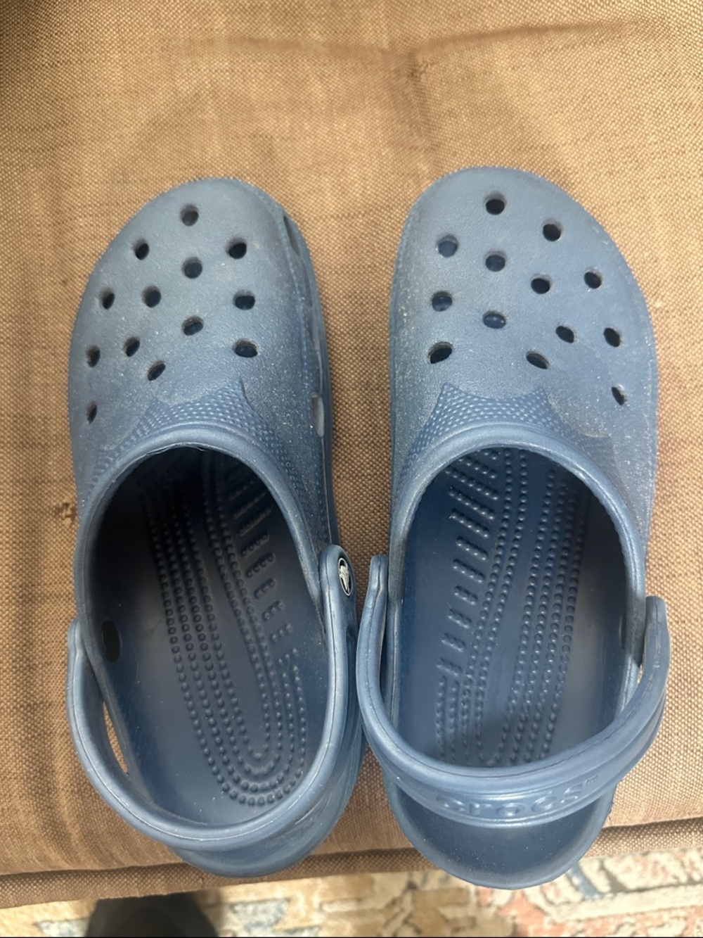 CROCS Classic Clog Mules - Navy Blue - Picture 4 of 6